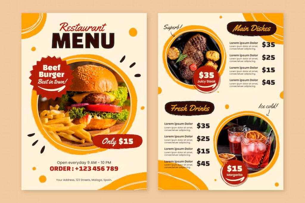 Chicos Menu